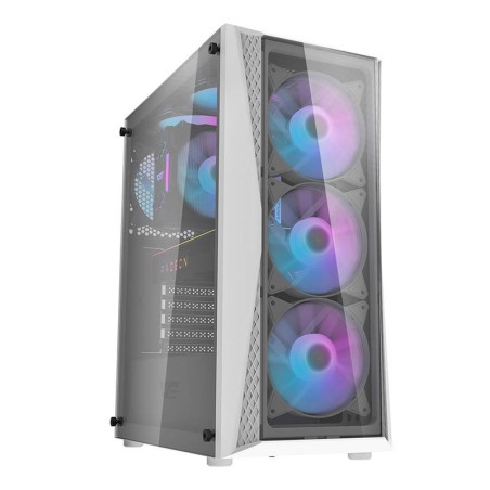 Darkflash DK352 Plus arvutikorpus (must-valge) + 4 ARGB ventilaatorit