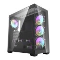 Darkflash DS900 arvuti korpus (must) + 7 ARGB ventilaatorit
