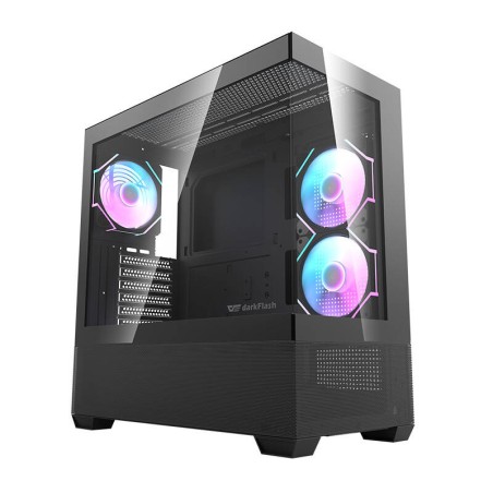 Darkflash DS900 AIR arvuti korpus (must) + 6 ARGB ventilaatorit