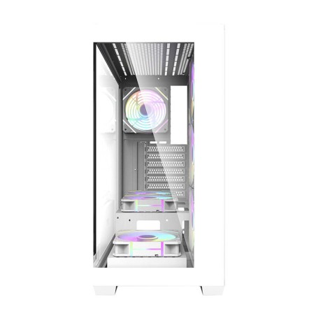 Arvuti korpus Darkflash DS900 (valge) + 7 ARGB ventilaatorit