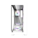 Arvuti korpus Darkflash DS900 (valge) + 7 ARGB ventilaatorit