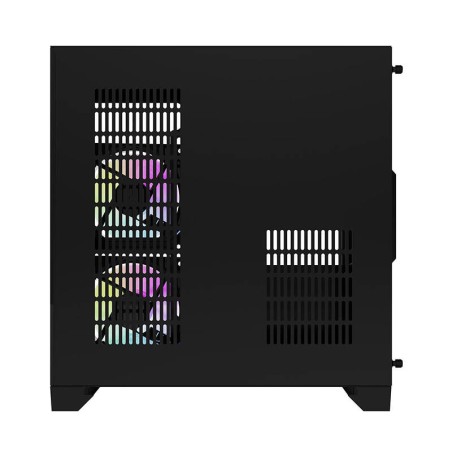 Darflash FT350 arvutikorpus + 5 aRGB ventilaatorit (must)