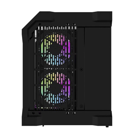 Darflash FT350 arvutikorpus + 5 aRGB ventilaatorit (must)