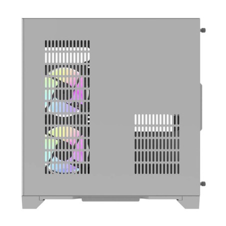 Darflash FT350 arvutikorpus + 5 aRGB ventilaatorit (valge)