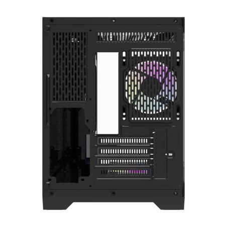 Darflash FT418 arvutikorpus + 6 aRGB ventilaatorit (must)