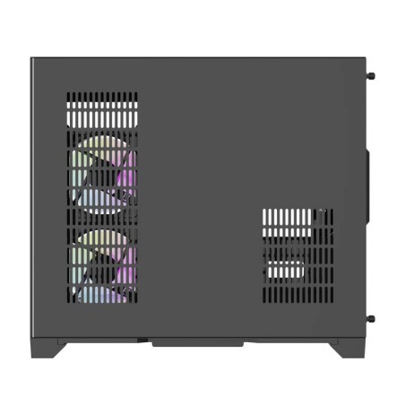 Darflash FT418 arvutikorpus + 6 aRGB ventilaatorit (must)