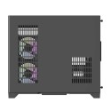 Darflash FT418 arvutikorpus + 6 aRGB ventilaatorit (must)