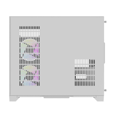 Darflash FT418 arvutikorpus + 6 aRGB ventilaatorit (valge)