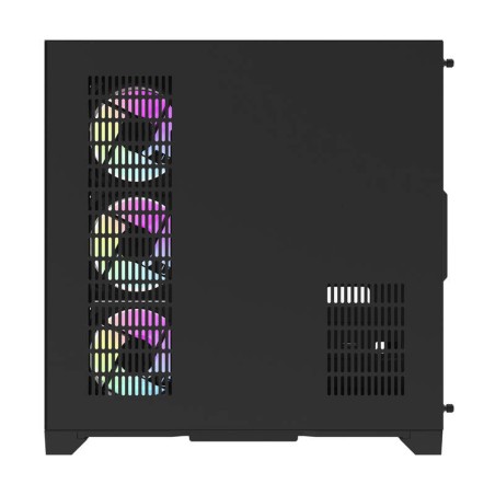 Darflash FT418 PRO arvutikorpus + 7 aRGB ventilaatorit (must)