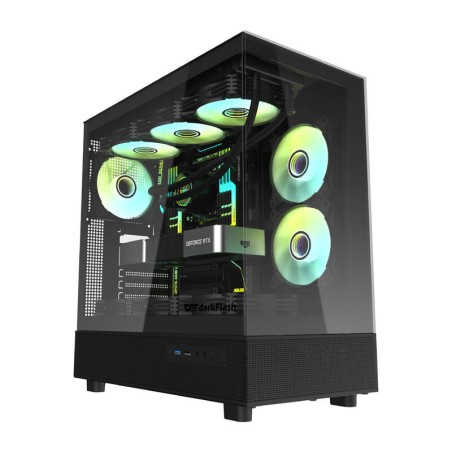 Darkflash DPX90 arvuti korpus (must) + 3 ventilaatorit