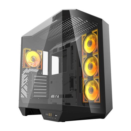 Darkflash DY470 arvuti korpus (must) + 4 ventilaatorit