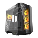 Darkflash DY470 arvuti korpus (must) + 4 ventilaatorit