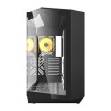 Darkflash DY470 arvuti korpus (must) + 4 ventilaatorit