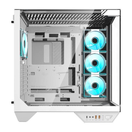 Darkflash DY470 arvuti korpus (valge) + 4 ventilaatorit