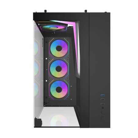 Darkflash TH285 arvuti korpus (must) + 4 ventilaatorit