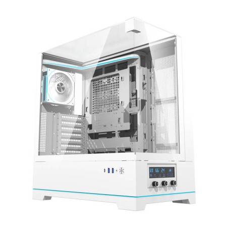 Darkflash DY450 ​​PRO arvuti korpus (valge) + 1 ventilaator