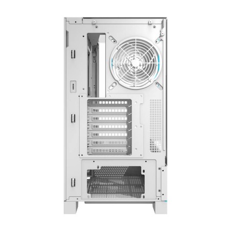 Darkflash DY450 ​​PRO arvuti korpus (valge) + 1 ventilaator
