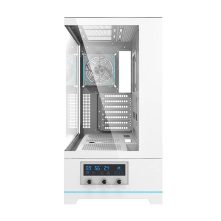 Darkflash DY451 PRO arvuti korpus (valge) + 1 ventilaator