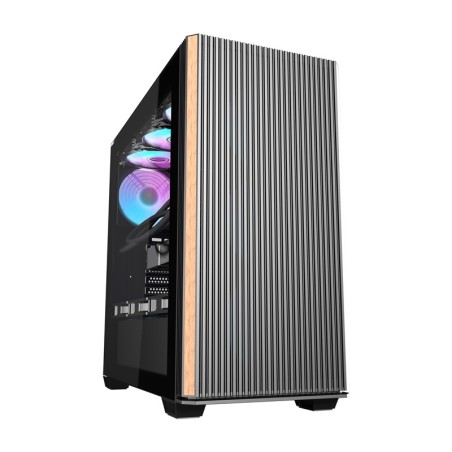 Darkflash DS900WS arvuti korpus (must) + 4 ventilaatorit