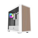 Darkflash DS900WD ATX arvutikorpus (valge) + 4 ventilaatorit