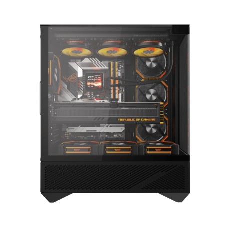 Darkflash DY460 arvuti korpus (must) + 4 ARGB ventilaatorit
