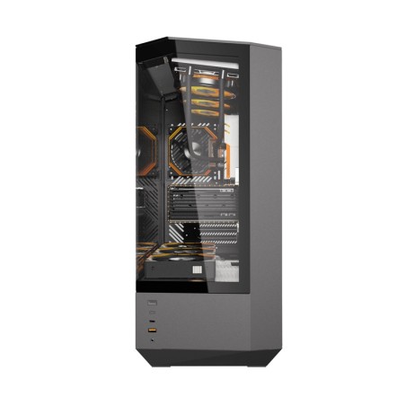 Darkflash DY460 arvuti korpus (must) + 4 ARGB ventilaatorit