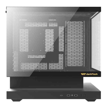 Darkflash F1 arvutikorpus (must) + 6 ARGB ventilaatorit