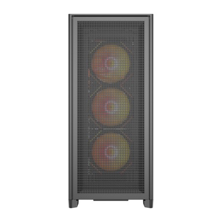 DarkFlash AIRNOVA arvuti korpus (must) + 3 ventilaatorit