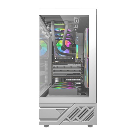 DarkFlash DS950 arvuti korpus (valge) + 6 ventilaatorit