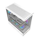 DarkFlash DS950V arvutikorpus ekraaniga (valge) + 6 ventilaatorit