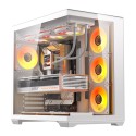 DarkFlash C280 arvuti korpus (valge) + 7 ventilaatorit