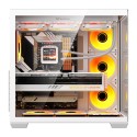 DarkFlash C280 arvuti korpus (valge) + 7 ventilaatorit