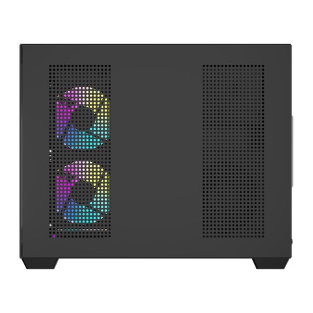 DarkFlash B275 PRO arvutikorpus (must) + 6 ventilaatorit