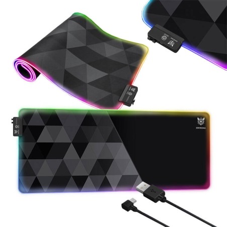 ONIKUMA MP006 RGB hiirematt (must)