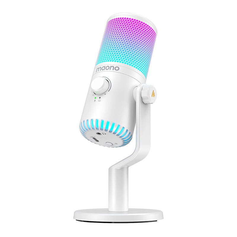 Mängumikrofon Maono DM30RGB (valge)