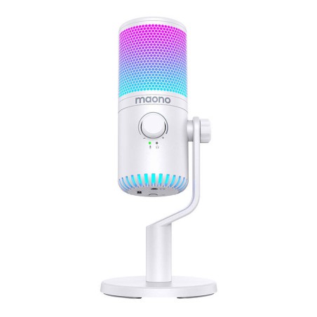 Mängumikrofon Maono DM30RGB (valge)