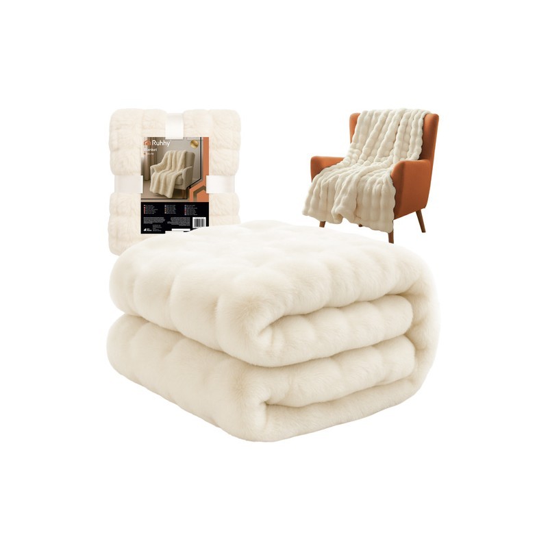 Pehme tekk 1,6x1m, valge | FreshDesign.ee