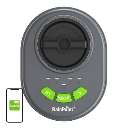 RainPointi 4-tsooniline sprinkleri kontroller rakendusega, Bluetooth