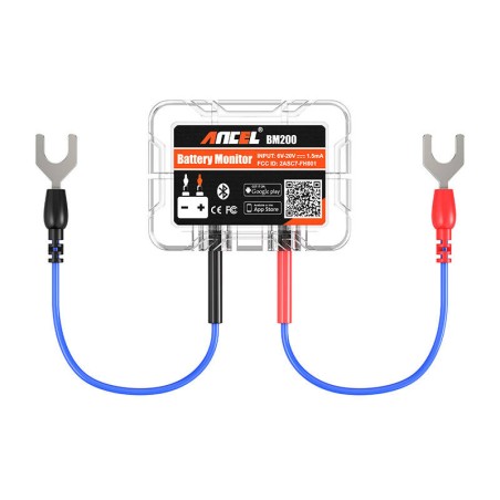 Bluetoothi ​​aku tester Ancel BM200 6-20V DC