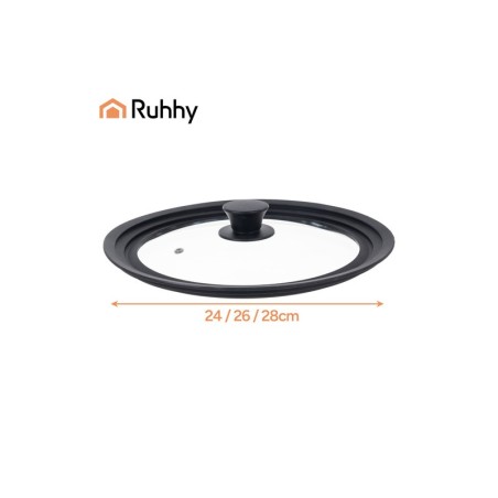 3-ühes silikoonist kaas 24/26/28cm