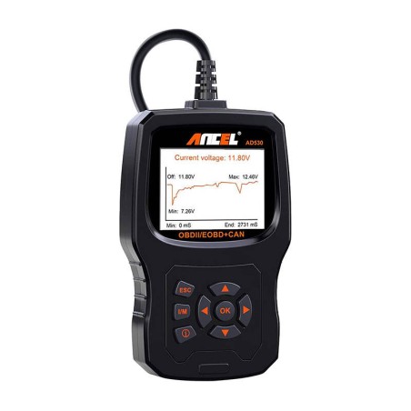 Diagnostiline skanner OBD2 Ancel AD530