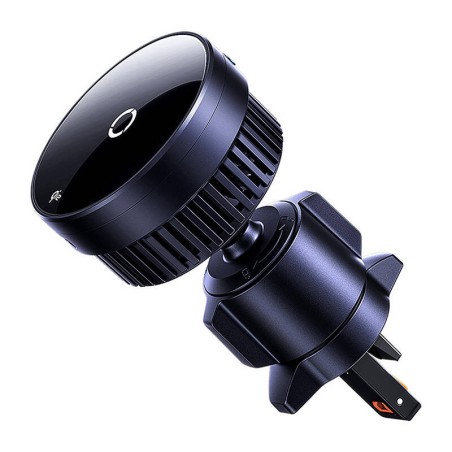 Baseus MagPro autokinnitus koos 15 W Qi2.0 induktiivse laadijaga (must)