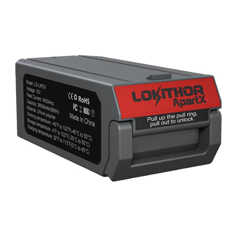 ApartX LO-LIPOX 4000mAh 98Wh aku
