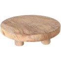 Puidust serveerimislaud jalgadega, 30 cm