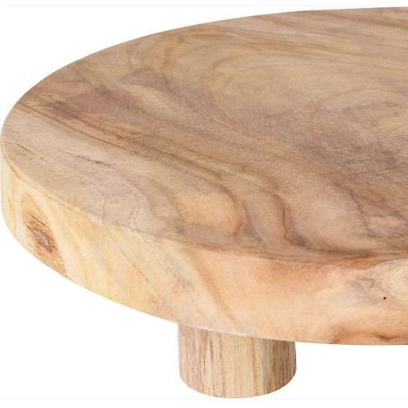 Puidust serveerimislaud jalgadega, 30 cm