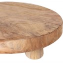 Puidust serveerimislaud jalgadega, 30 cm