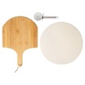 Fireclay pitsakivi labida ja noaga, 3 tk.