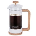 WHITELINE klaasist kolviga kohvi- ja teepruulija 400 ml