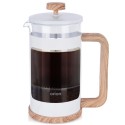 WHITELINE klaasist kolviga kohvi- ja teepruulija 650 ml