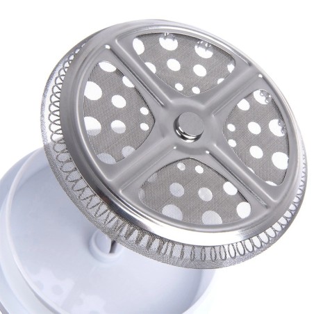 WHITELINE klaasist kolviga kohvi- ja teepruulija 650 ml